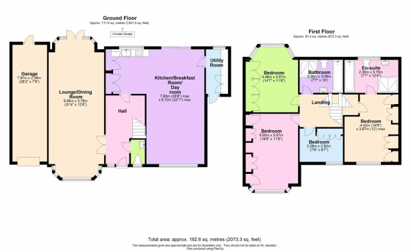 Floor Plan Image for 4 Bedroom Detached House for Sale in Wolmer Gardens, Edgware, Middlesex, HA8 8QH