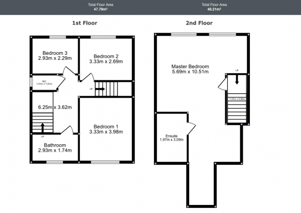 Floor Plan Image for 4 Bedroom Semi-Detached House for Sale in Handel Way, Edgware, Middlesex, HA8 6LF