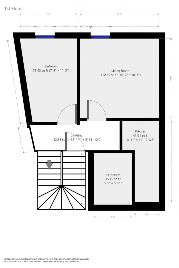 Floor Plan Image for 1 Bedroom Apartment to Rent in High Street, Dorchester