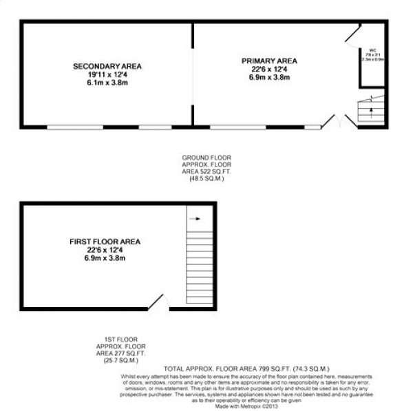 Floor Plan Image for Commercial Property to Rent in Clinton Road, NORTHAMPTON