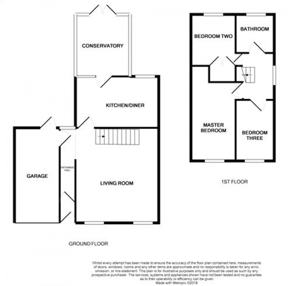 Floor Plan Image for 3 Bedroom Detached House for Sale in Barley Hill Road, NORTHAMPTON