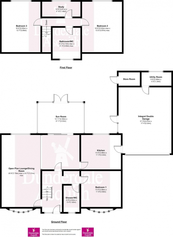 Floor Plan Image for 3 Bedroom Detached House for Sale in Lowton Road, St Annes