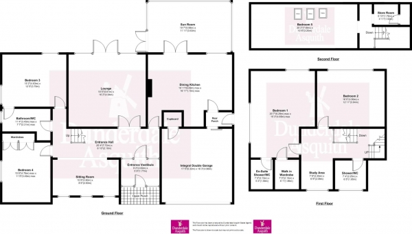 Floor Plan Image for 5 Bedroom Detached House for Sale in Kintour Road, Lytham