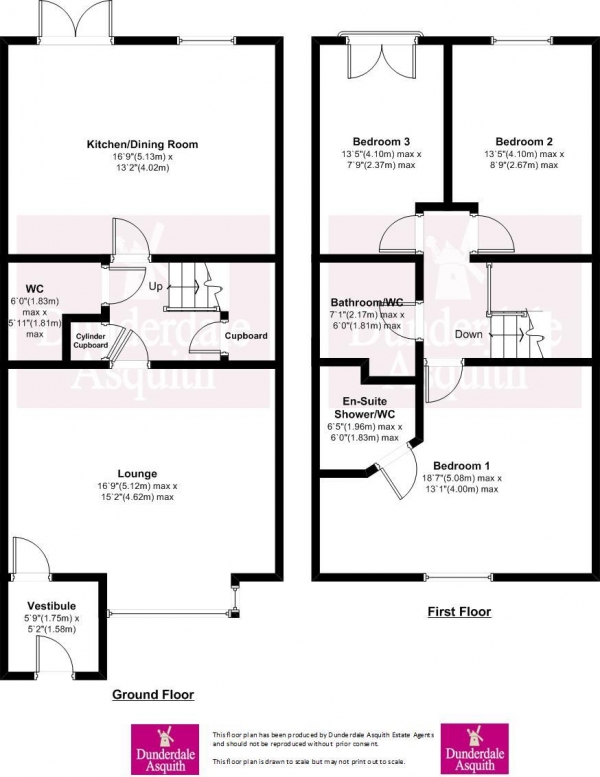 Floor Plan Image for 3 Bedroom Property for Sale in Margaret Court, King Edward Avenue, St Annes