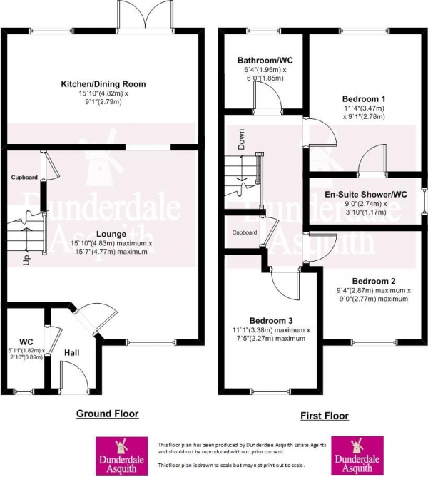 Floor Plan Image for 3 Bedroom Semi-Detached House for Sale in Buckley Grove, St Annes, Lytham St Annes