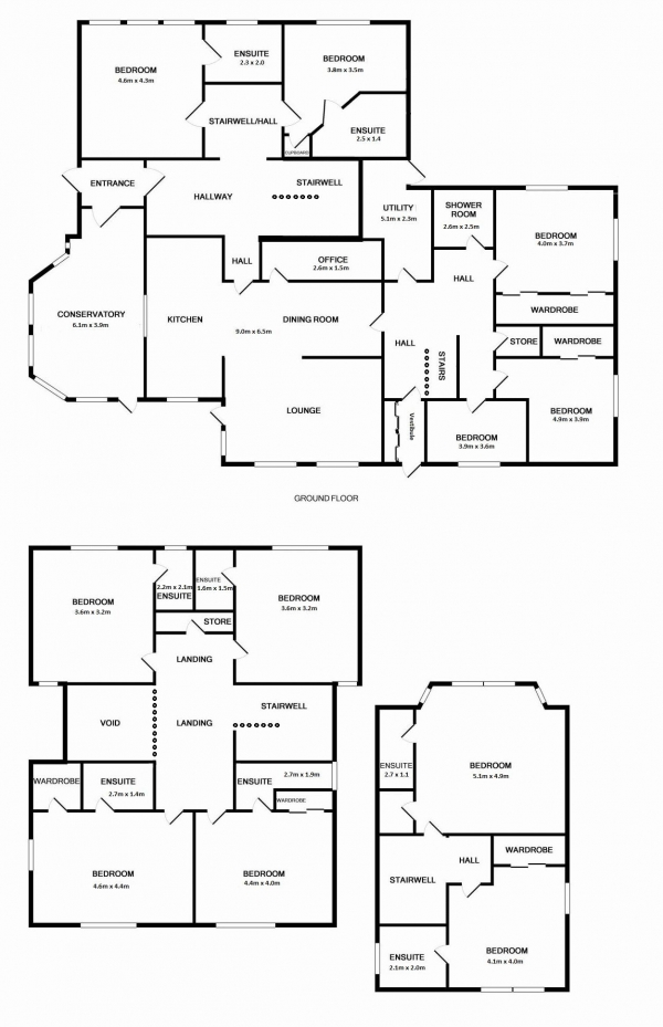 Floor Plan for 11 Bedroom Property for Sale in Nevis Bridge, Fort William, PH33, 6PF - Offers in Excess of &pound500,000