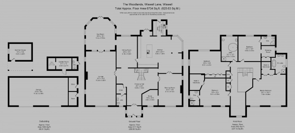 Floor Plan Image for 4 Bedroom Detached House for Sale in 2 ACRE PLOT, 6,000 SQ FT DETACHED RESIDENCE, Whalley, Clitheroe