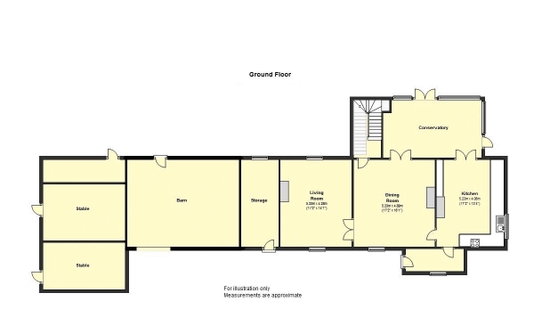 Floor Plan Image for 4 Bedroom Farm House for Sale in 