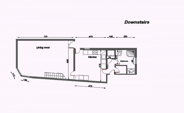 Floor Plan Image for 3 Bedroom Property for Sale in Wyndham Crescent, Aberdare