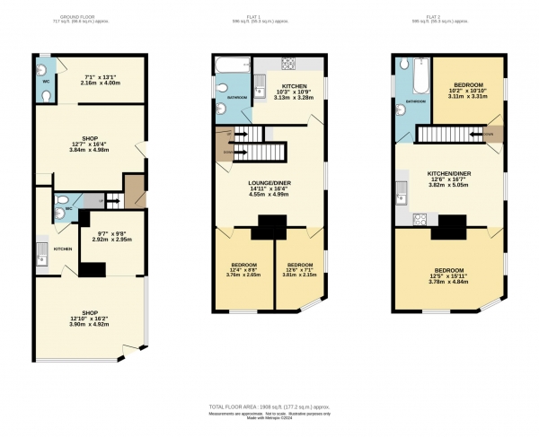 Floor Plan Image for 4 Bedroom Mixed Use for Sale in Desborough Road, High Wycombe