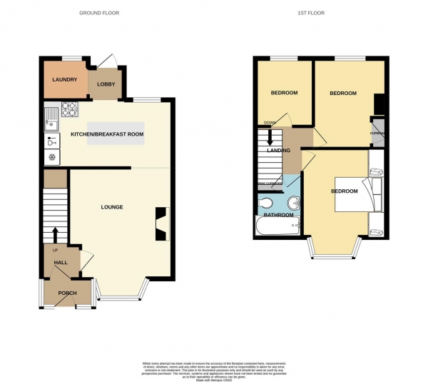 Floor Plan Image for 3 Bedroom Semi-Detached House for Sale in Redhouse Lane, Aldridge