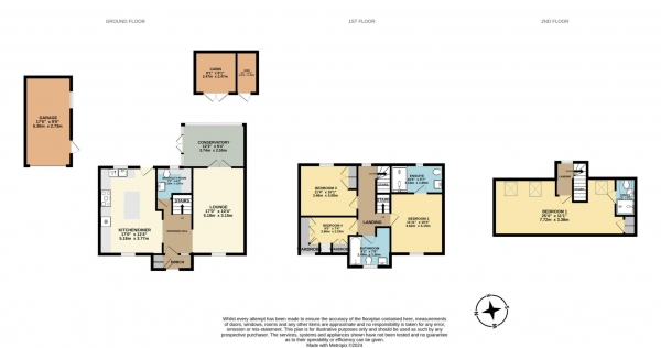 Floor Plan Image for 4 Bedroom Semi-Detached House for Sale in Oldfield Drive, Wouldham