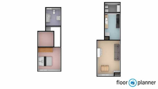 Floor Plan Image for 2 Bedroom End of Terrace House for Sale in Marshall Lake Road, Solihull