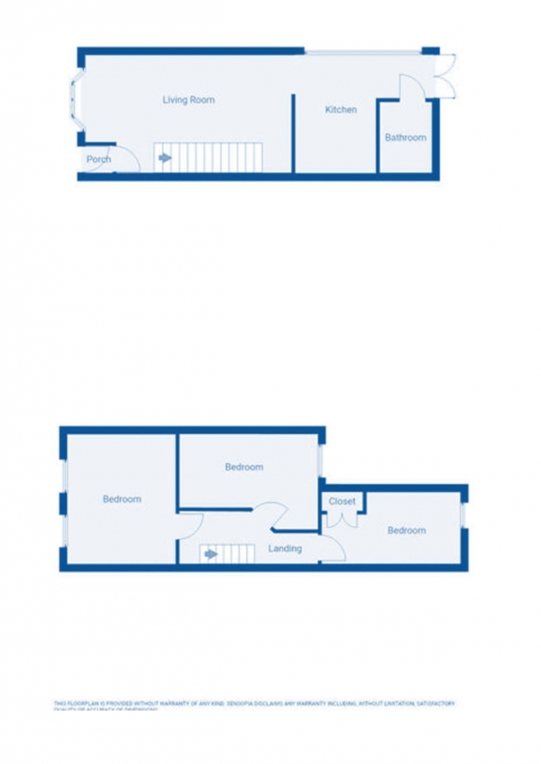 Floor Plan Image for 3 Bedroom Semi-Detached House for Sale in Rounton Road, Waltham Abbey, Essex, EN9