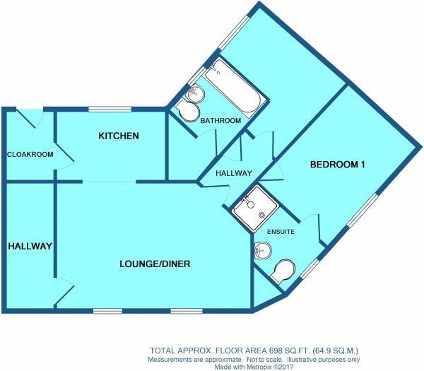 Floor Plan Image for 2 Bedroom Maisonette to Rent in Lime Close, Red Lodge, IP28 8WY