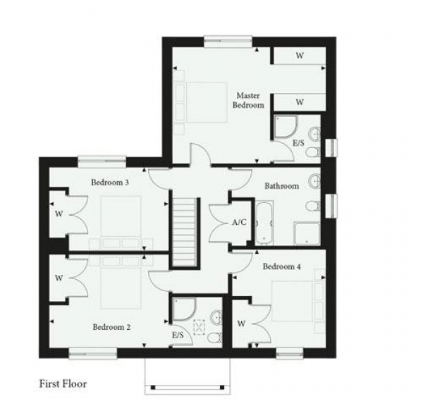 Floor Plan Image for 4 Bedroom Detached House for Sale in Old Stable Lane, Kentford, CB8 7GH