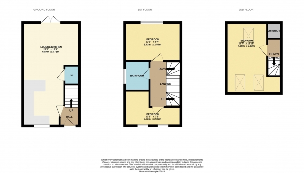 Floor Plan Image for 3 Bedroom Semi-Detached House for Sale in Bourne Morton Drive, Ingleby Barwick