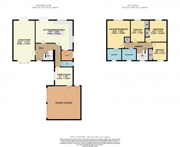 Floor Plan Image for 4 Bedroom Detached House for Sale in Bernica Grove, Ingleby Barwick