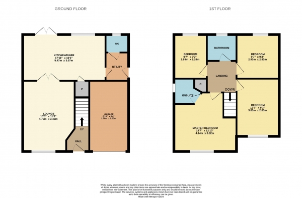 Floor Plan Image for 4 Bedroom Detached House for Sale in Verbeia Road, Ingleby Barwick