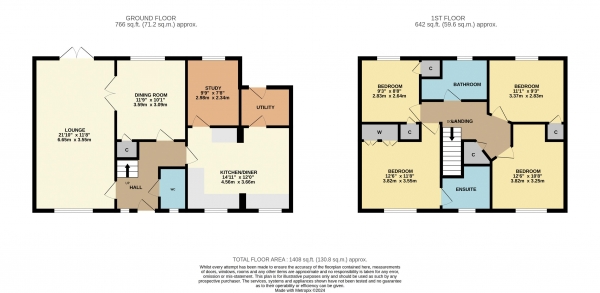 Floor Plan Image for 4 Bedroom Detached House for Sale in Brougham Close, Ingleby Barwick