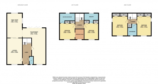 Floor Plan Image for 4 Bedroom Detached House for Sale in Holme Land, Ingleby Barwick