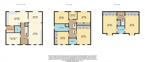 Floor Plan Image for 7 Bedroom Detached House for Sale in Lullingstone Crescent, Ingleby Barwick