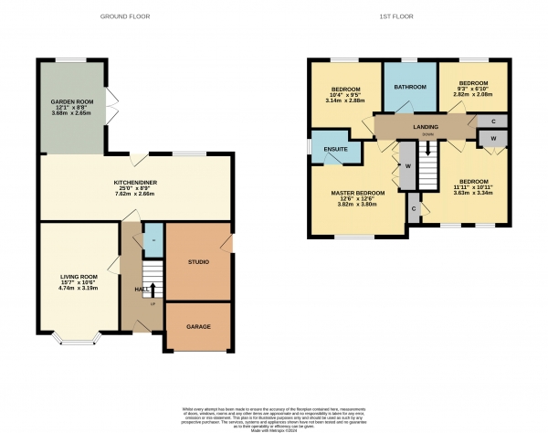 Floor Plan Image for 4 Bedroom Property for Sale in Cambrian Court, Ingleby Barwick