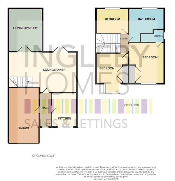 Floor Plan Image for 3 Bedroom Semi-Detached House to Rent in Crosswell Park, Ingleby Barwick