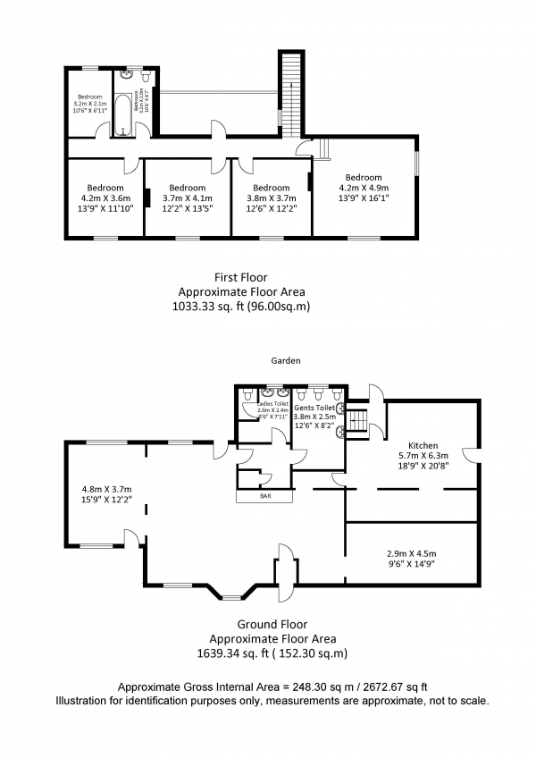 Floor Plan Image for Commercial Property to Rent in Horns Mill Road, Hertford