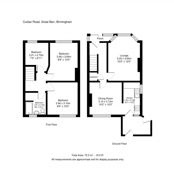 3 Bedroom Semi Detached House For Sale In Curbar Road Great