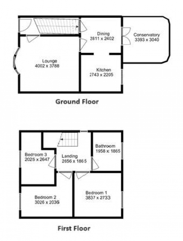 Floor Plan Image for 3 Bedroom Semi-Detached House for Sale in Greenhills, Killingworth