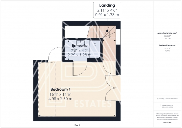 Floor Plan for 4 Bedroom Terraced House for Sale in Daiglen Drive, South Ockendon, RM15, 5AJ -  &pound475,000