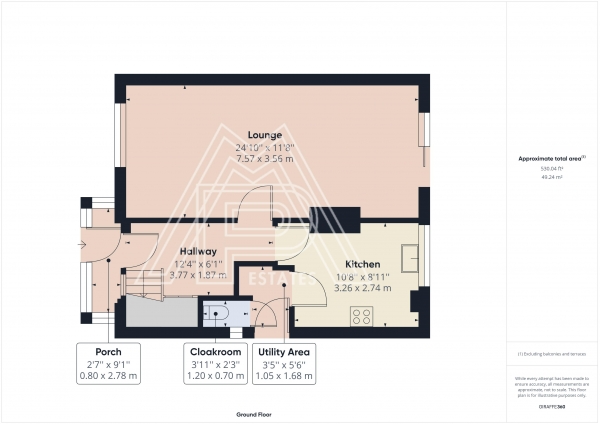 Floor Plan Image for 3 Bedroom Semi-Detached House for Sale in Foyle Drive, South Ockendon