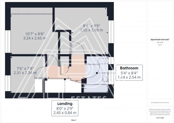 Floor Plan Image for 3 Bedroom Property for Sale in Humber Avenue, South Ockendon