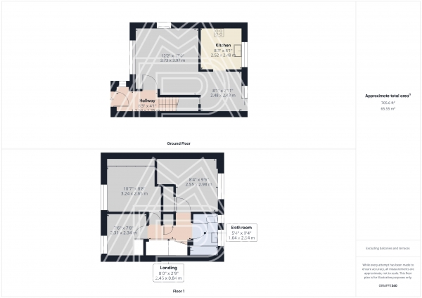 Floor Plan Image for 3 Bedroom Property for Sale in Humber Avenue, South Ockendon