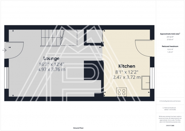 Floor Plan Image for 2 Bedroom Property for Sale in Fielding Avenue, Tilbury