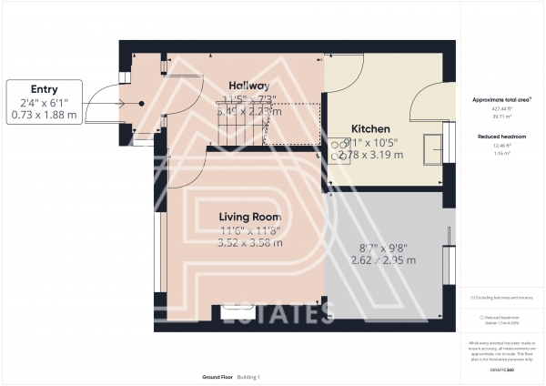 Floor Plan Image for 3 Bedroom Terraced House for Sale in Easington Way, South Ockendon