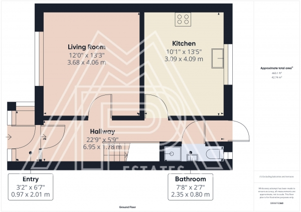 Floor Plan Image for 3 Bedroom Property for Sale in Callan Grove, South Ockendon