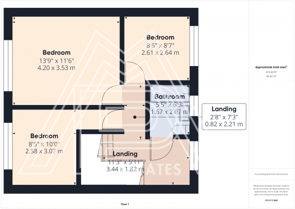 Floor Plan Image for 3 Bedroom Property for Sale in Callan Grove, South Ockendon