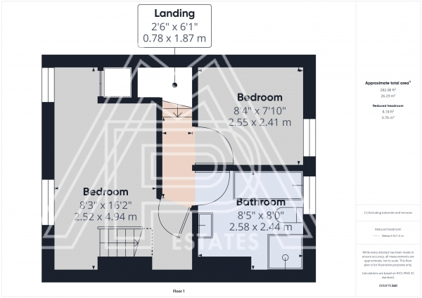 Floor Plan Image for 2 Bedroom Terraced House for Sale in West Road, South Ockendon