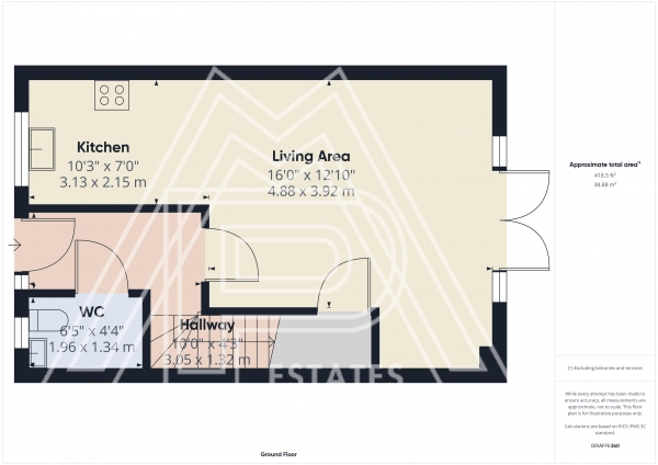 Floor Plan Image for 5 Bedroom Terraced House for Sale in Windstar Drive , South Ockendon