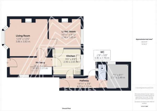 Floor Plan Image for 3 Bedroom Semi-Detached House for Sale in Orchard Road, South Ockendon