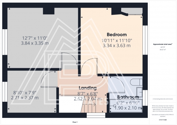 Floor Plan Image for 3 Bedroom Semi-Detached House for Sale in Orchard Road, South Ockendon