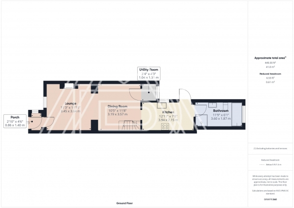 Floor Plan Image for 2 Bedroom Cottage for Sale in Mollands Lane, South Ockendon