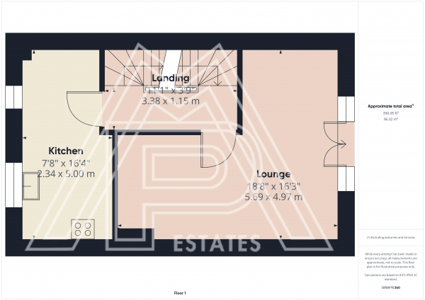 Floor Plan Image for 3 Bedroom Town House for Sale in Marshfoot Close, South Ockendon