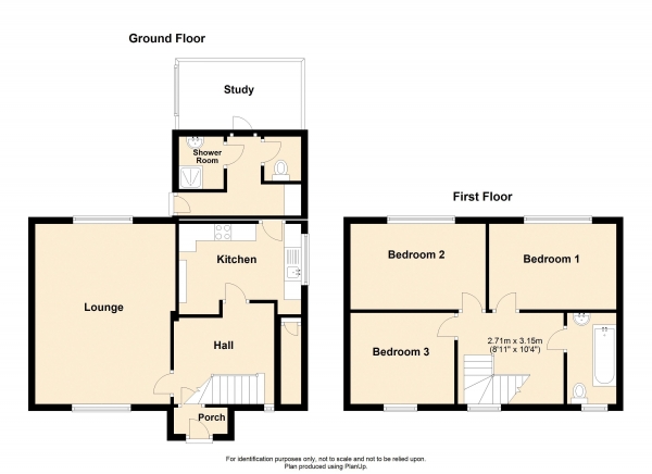 Floor Plan Image for 3 Bedroom Semi-Detached House for Sale in Bere Alston