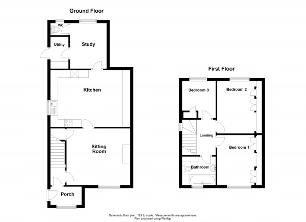 Floor Plan Image for 3 Bedroom Semi-Detached House for Sale in Tavistock