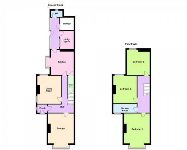 Floor Plan Image for 3 Bedroom Semi-Detached House for Sale in Little Aston Road, Aldridge, WS9 0NP