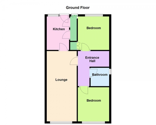 Floor Plan Image for 2 Bedroom Semi-Detached House for Sale in Maple Road, Pelsall, Walsall, WSJJ