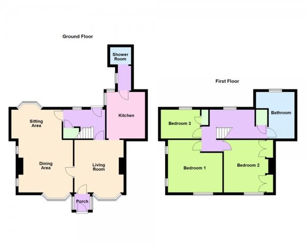 Floor Plan Image for 3 Bedroom Semi-Detached House for Sale in Walsall Wood Road, Aldridge, WS9 8QT